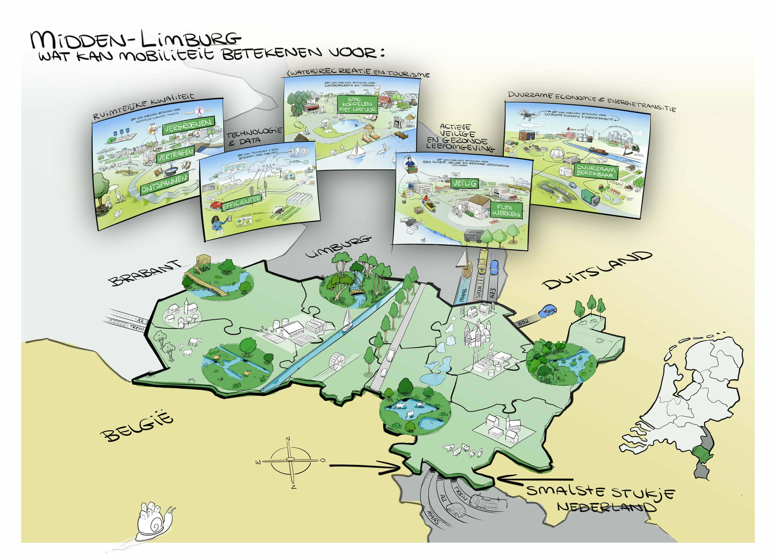 Regionale Mobiliteitsvisie Opgesteld! • SML | Samenwerking Midden-Limburg